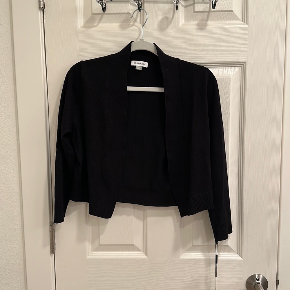 Calvin Klein Black Cardigan